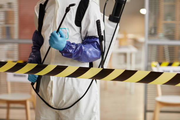 Professional Biohazard technician working in Pierson, FL